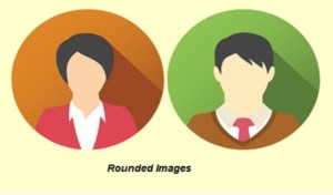 rounded and circular images with CSS